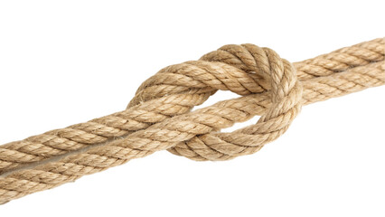 rope on a white background