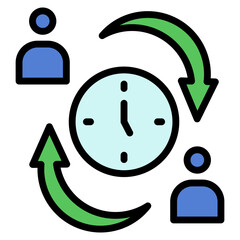 Clock Out Icon