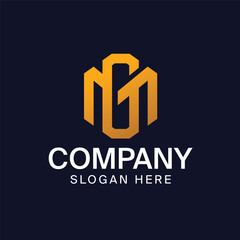 Letter MG Modern Logo Design
