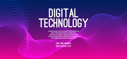 Purple blue gradient technology digital speed connect background, abstract pink cyber information communication, innovation future tech data, internet network connection, Ai big data line illustration
