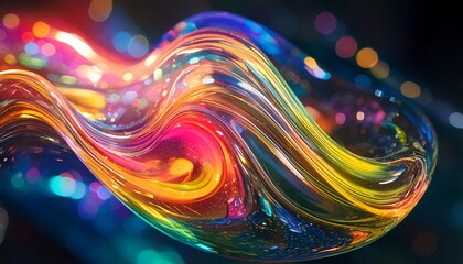 Fototapeta premium fundo textura geleia colorido transparência divertido encantador fantasia gelatinoso
