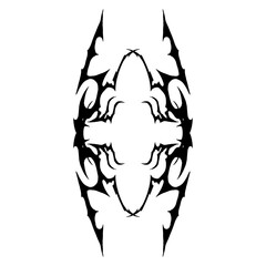 Hyper Y2k Neotribal Design Element