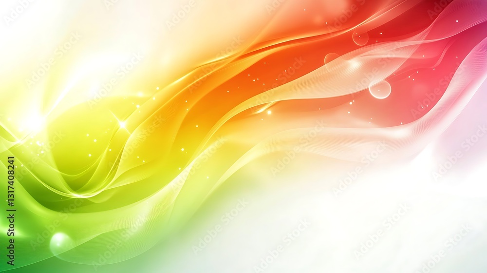 Poster abstract colorful flowing swirls: a mesmerizing abstract design featuring vibrant, flowing swirls of