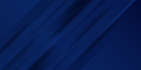 Premium background design with diagonal dark blue line pattern. Vector horizontal template for digital lux business banner modern