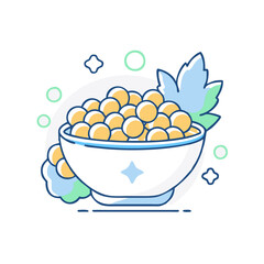 Raspberries icon, symbolizing freshness, kitchen, and healthy eating