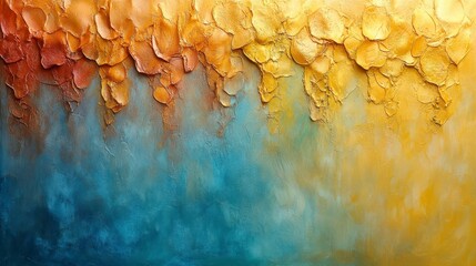 Smooth Gradient of Pastel Periwinkle and Butter Yellow Blending with Warm and Cool Tones