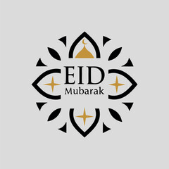 eid mubarak vector