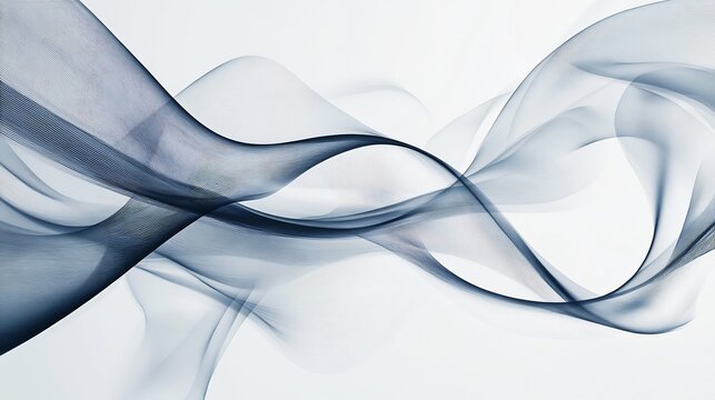 Conceptual depiction of mergers acquisitions showcasing abstract shapes flowing lines for corporate integration