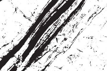 Black and white grunge marble stone texture vector illustration.