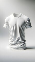  Invisible Model: Tee & Shorts Mockup