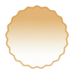 Fototapeta premium circle yellow gradient vector