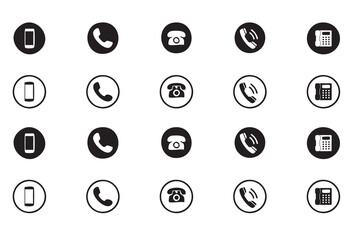 Mobile Phone Icon - Minimalist Design for Communication and Technology Projects