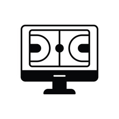 online sport Vector icon