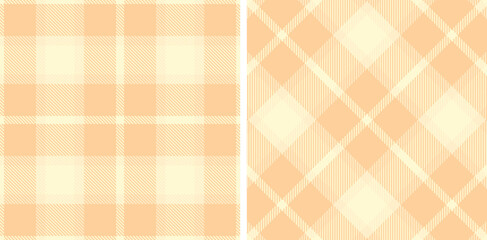 Pastel Seamless Tartan in Neon Pale tones Fabric Design Variant 299