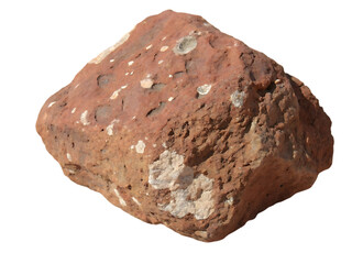 Rugged brownish-red stone