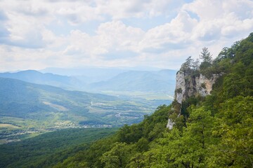 Obraz premium Beautiful mountain landscape, Caucasus mountains