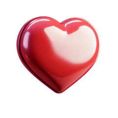 An icon of a red heart