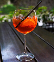 red wine in a glass