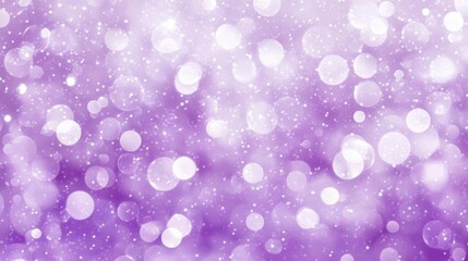 Obraz premium Purple Bokeh Background, Sparkling Lights