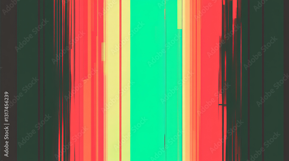 Poster glitch background vector glitchy abstract texture pattern tv broken screen noise textured backdrop i