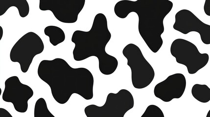 Black and White Cow Skin Texture. Cow Skin Texture. Close-Up of Cow Skin. Cowhide Texture. Pattern of Cow Skin. Detailed Cow Skin Texture. Black and White Cowhide. Natural Cow Skin Surface.	