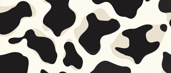 Black and White Cow Skin Texture. Cow Skin Texture. Close-Up of Cow Skin. Cowhide Texture. Pattern of Cow Skin. Detailed Cow Skin Texture. Black and White Cowhide. Natural Cow Skin Surface.	