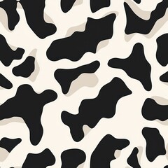 Black and White Cow Skin Texture. Cow Skin Texture. Close-Up of Cow Skin. Cowhide Texture. Pattern of Cow Skin. Detailed Cow Skin Texture. Black and White Cowhide. Natural Cow Skin Surface.	
