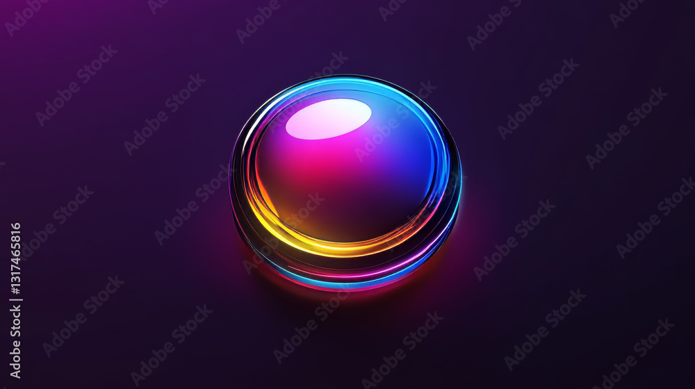 Poster colorful website turn reload buttons design vector illustration glossy graphic recircle label templa