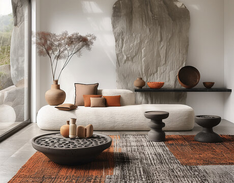 Room in white, and terracotta color palettes mix in earth tones like mossy, deep greens, anchoring this trend back to the soil. Inspire contemporary approaches with the patterns in nature