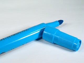 Colorful Marker for Drawing and Writing on White Background