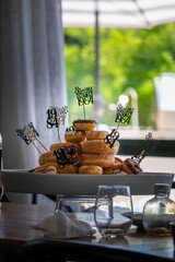 straight outta 1984 donut birthday cake