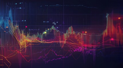 Realistic depiction of forex trading focusing foreign exchange markets currency risk management