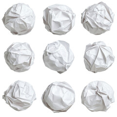 Fototapeta premium crumpled paper ball