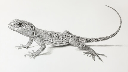 Fototapeta premium Different kind of lizard reptile isolated vector illustration.