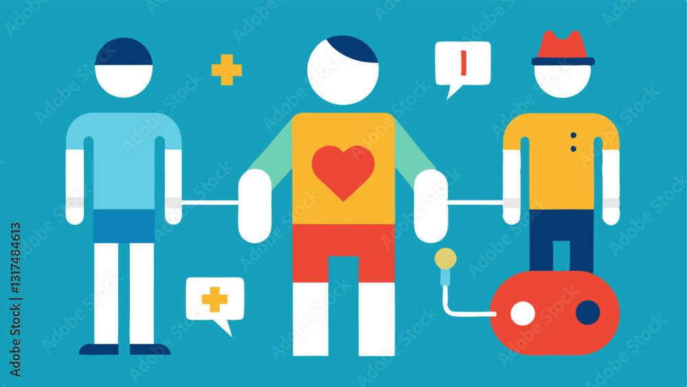 Poster these descriptions focus on the themes of rehabilitation support and interaction between patients an