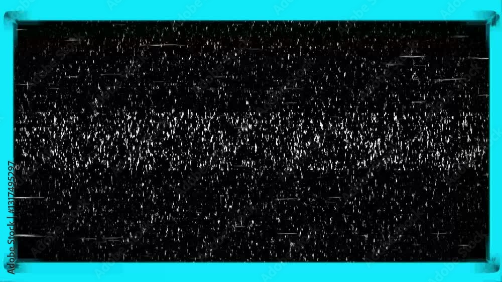 Poster noise on a old tv screen. tv screen noise glitch effect. glitch static white noise television . anal