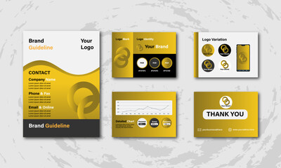 Creative Brand Style Guide Design For Business