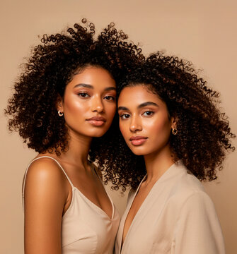 Natural Beauty & Diversity &ndash; Fashion Editorial Portraits (AI-Generated)
