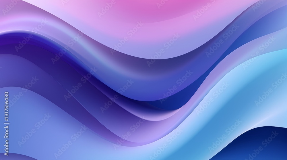 Poster abstract colorful wave pattern background