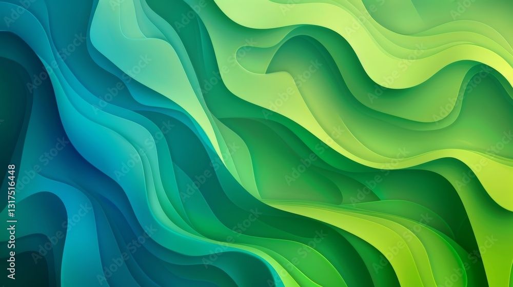 Poster abstract colorful wave pattern background