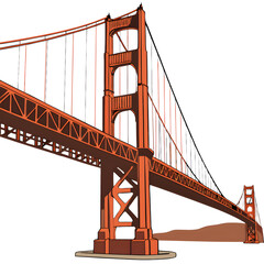 Obraz premium golden gate bridge