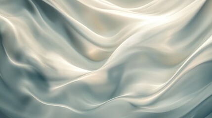Fototapeta premium Shimmering Fluid Gradient Waves. Digital background