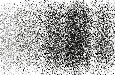 Noise grain background, pointillism dots gradient or dot work pattern, vector stipple effect. Grain noise halftone or grainy texture or dot work grain noise