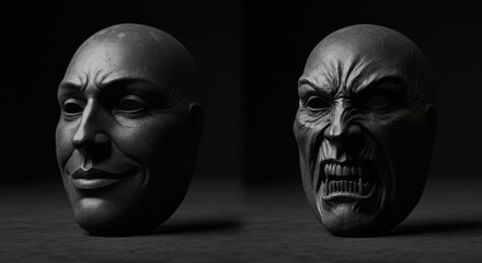 The Dual-Emotion Mask