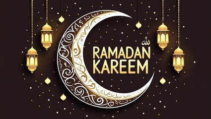 Ramadan Kareem greetings, conveying warmth and blessings for the holy month