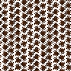 Abstract background - shapeless pattern of brown shapes 5 for wrapper design, packaging or textile printing. Vector illustration. Seamless pattern