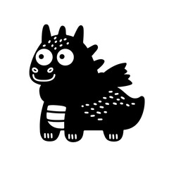 Charming cartoon dragon character bringing joy and whimsy to every child’s imagination