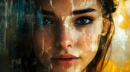 Contemplative portrait highlighting introspective expression