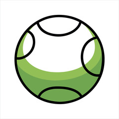 Baseball silhouette on white background
