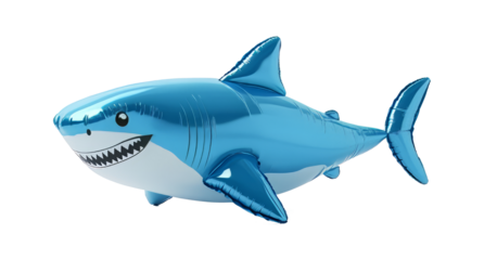 Blue shark 3d inflatable illustration accessory animal summer